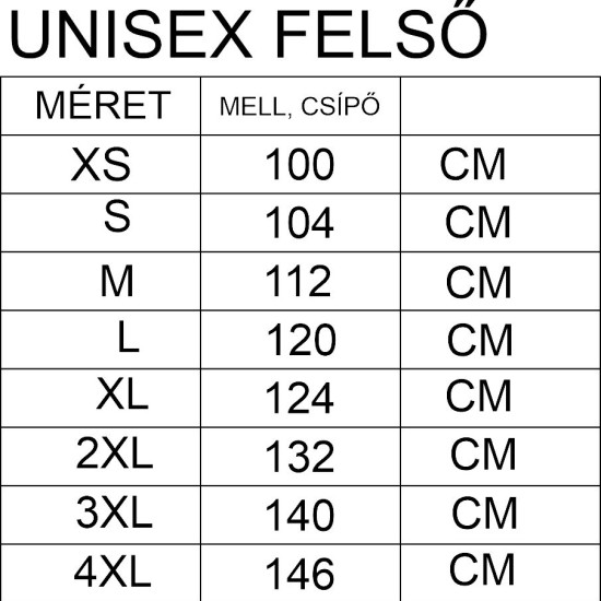 Unisex fehér vászon formaruha akár a saját nevddel